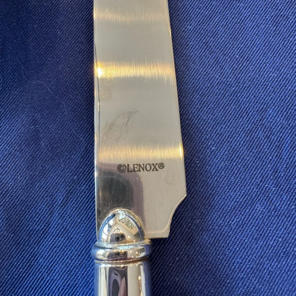 Lenox Wedding Promises 2-Piece Silver-Plated Cake Serving Set